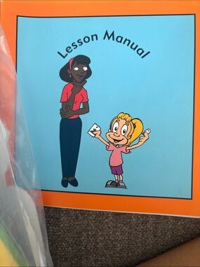 Lesson Manual Kids Activity Book - i read program based on phonics
